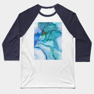 Alcohol ink abstract background. Baseball T-Shirt